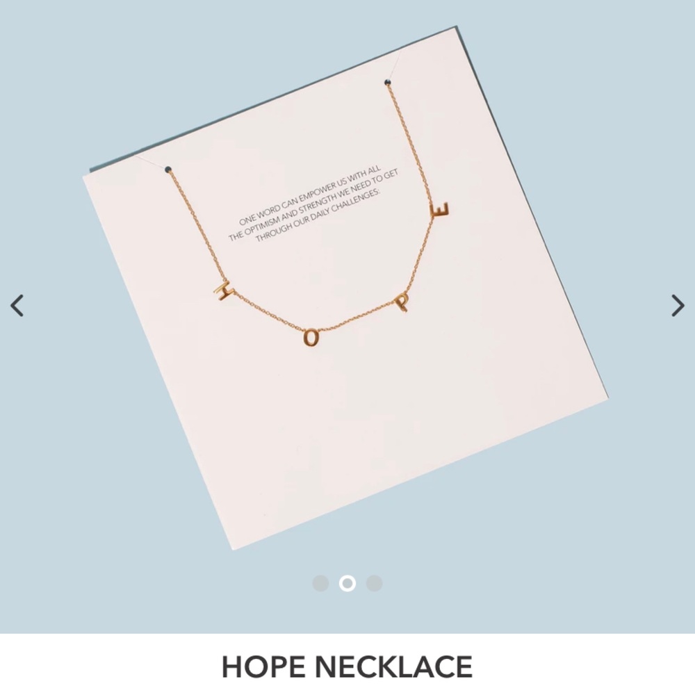 ByChari HOPE necklace